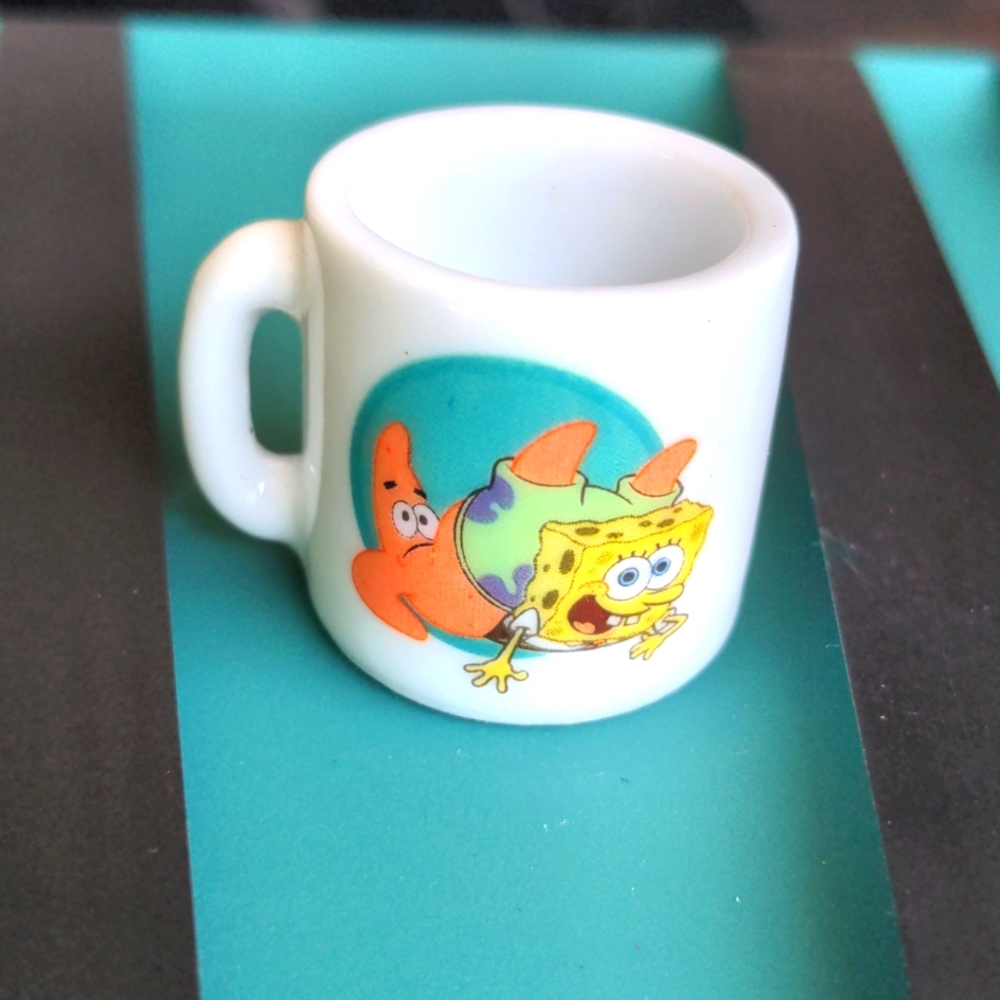 SpongeBob SquarePants mini coffee mug, trending now!